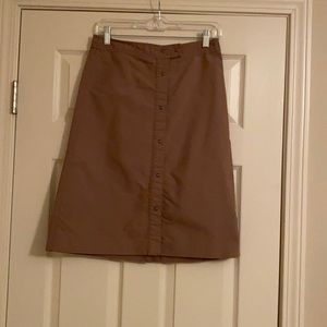 Gap Skirt, Tan, Sz 2